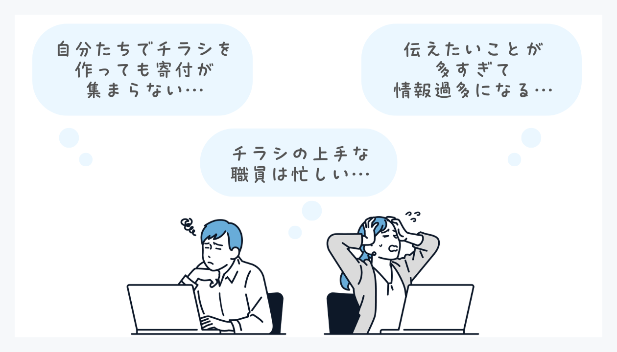 悩んでいる社協職員